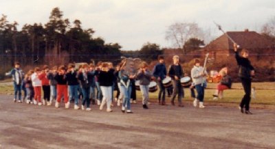 Lehrgangsfahrt Börger im Emsland 1985